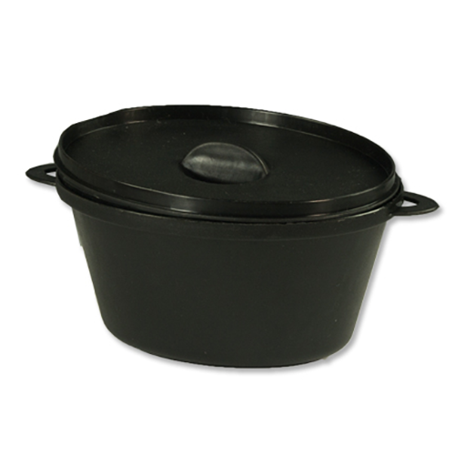 black pot dish