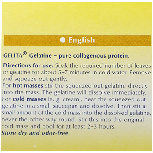 gelatin sheets bronze