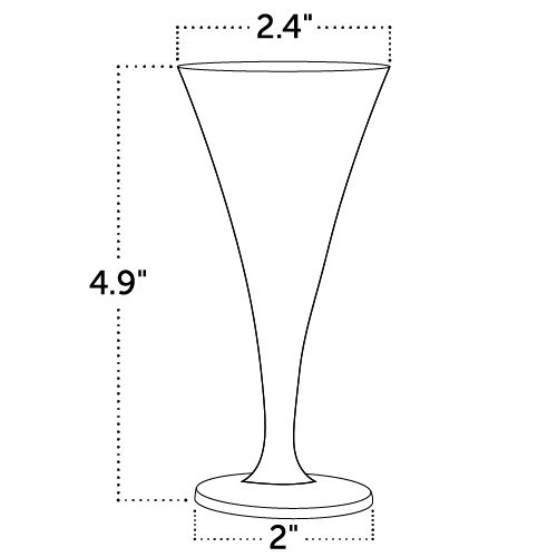 angle flute cup