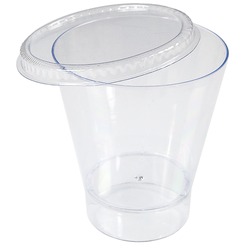 round cup and lid