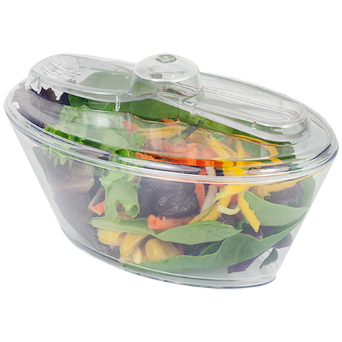 oval container with lid