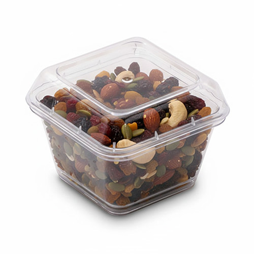 square bowl with lid