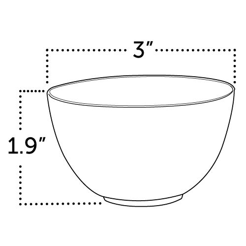 round cup bowl