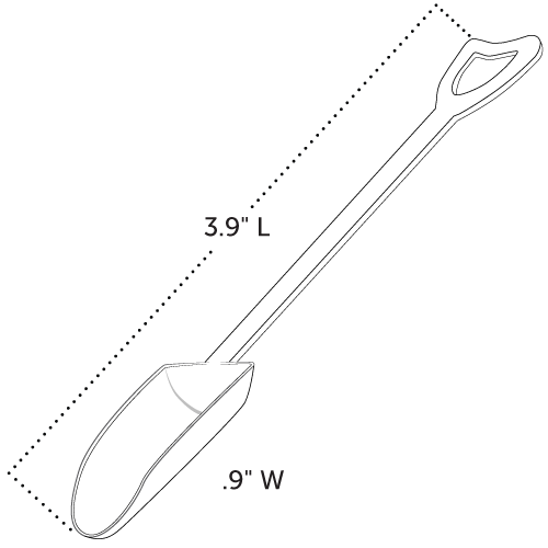 Plastic Spoon Shovel From Chef Rubber