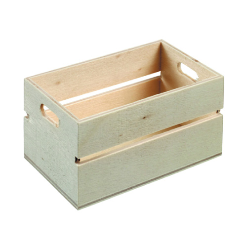 mini wooden crate