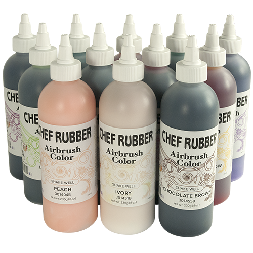 Tritium TS3 Double Action Airbrush Pistol From Chef Rubber