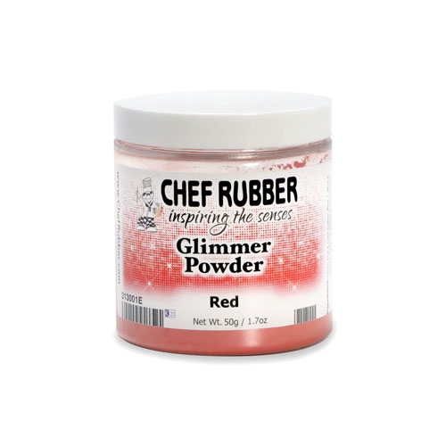 red glimmer powder