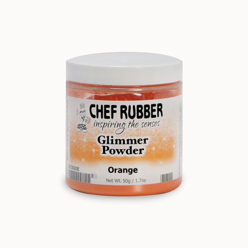 orange glimmer powder