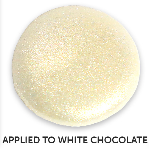 white lustra glitter