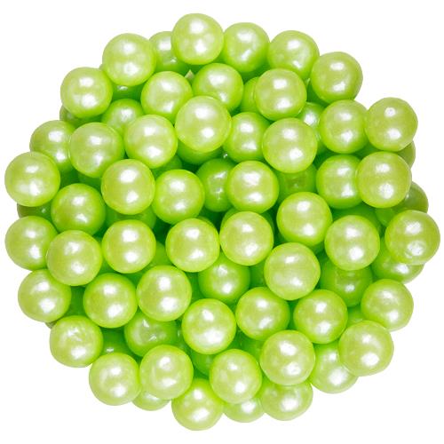 lime green pearls
