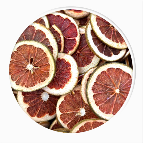 dried grapefruit slices
