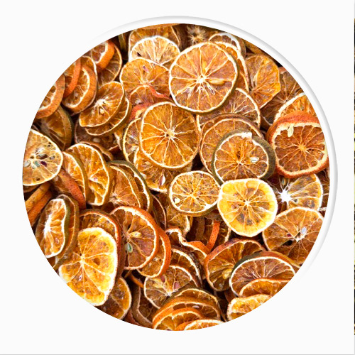 dried mandarin slices