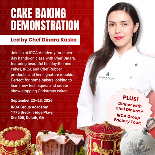 cake baking demo