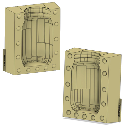 3D mould image