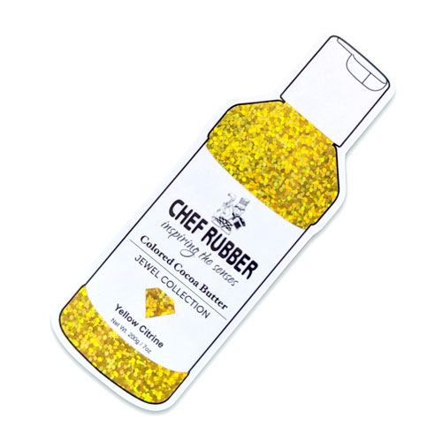 yellow citrine sticker
