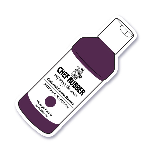 vintage purple sticker