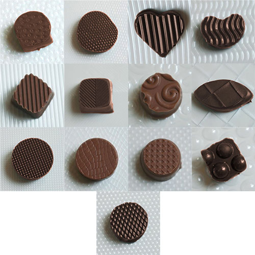 Textured Sheet Assortment From Chef Rubber