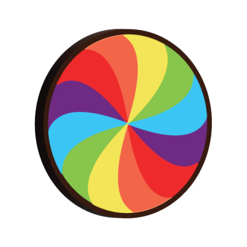 rainbow wheel
