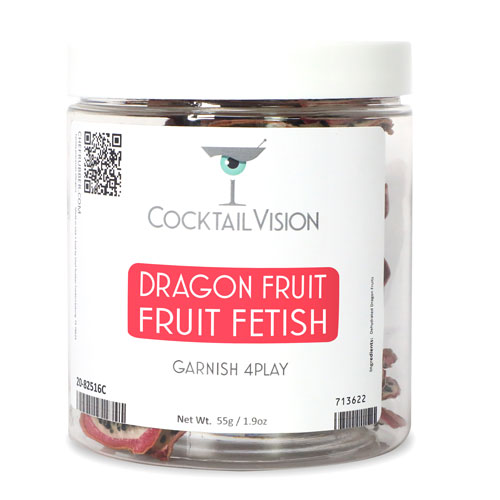 dragon fruit slices
