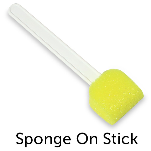 sponge on a stick
